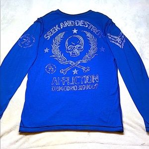 Affliction Reversible Long Sleeve